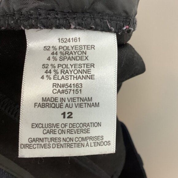 KARL LAGERFELD NAVY SLIM FITTED PANTS 12 - Picture 10 of 10